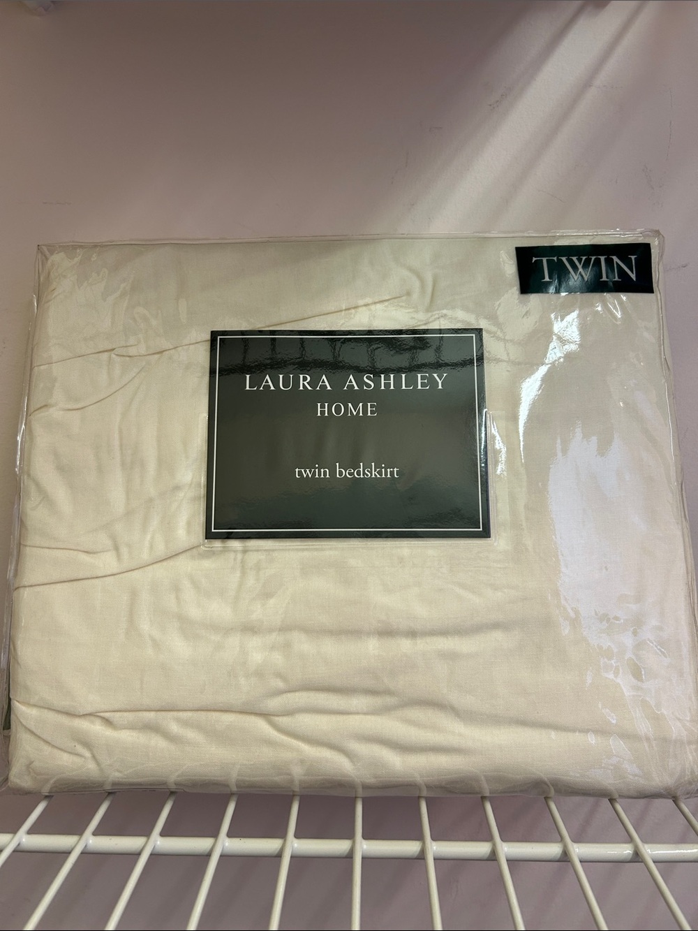 Laura Ashley Home Twin Bedskirt in Cream